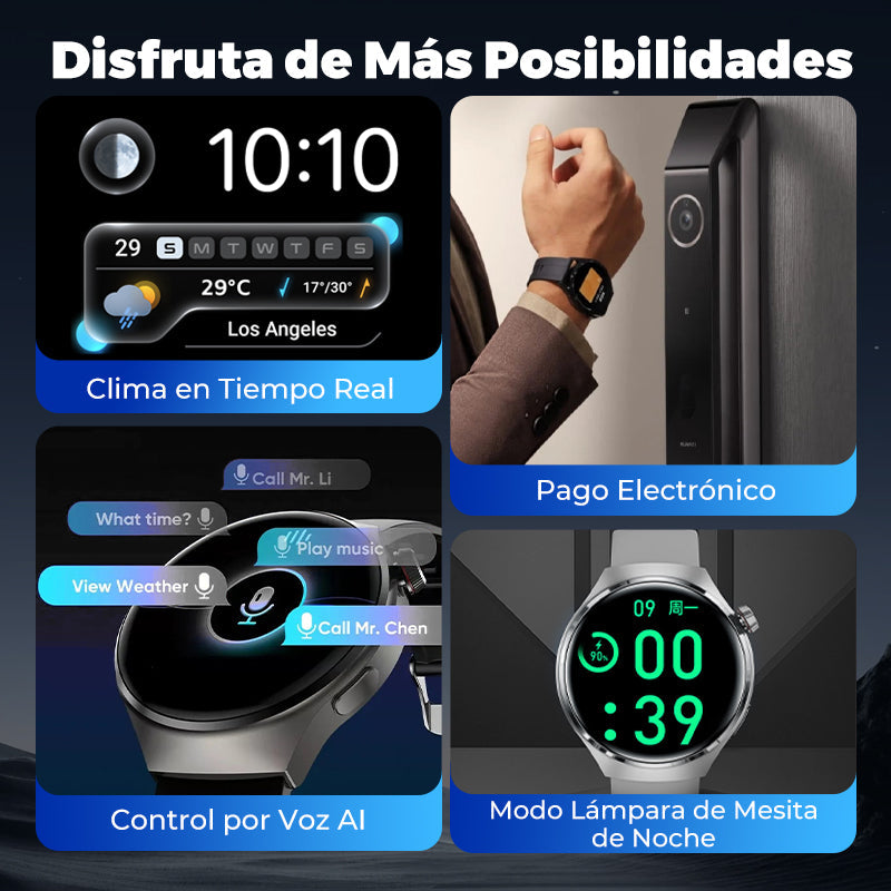 El reloj de terapia láser de Siemens controla la frecuencia cardiaca, la tensión arterial y el azúca