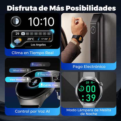 El reloj de terapia láser de Siemens controla la frecuencia cardiaca, la tensión arterial y el azúca