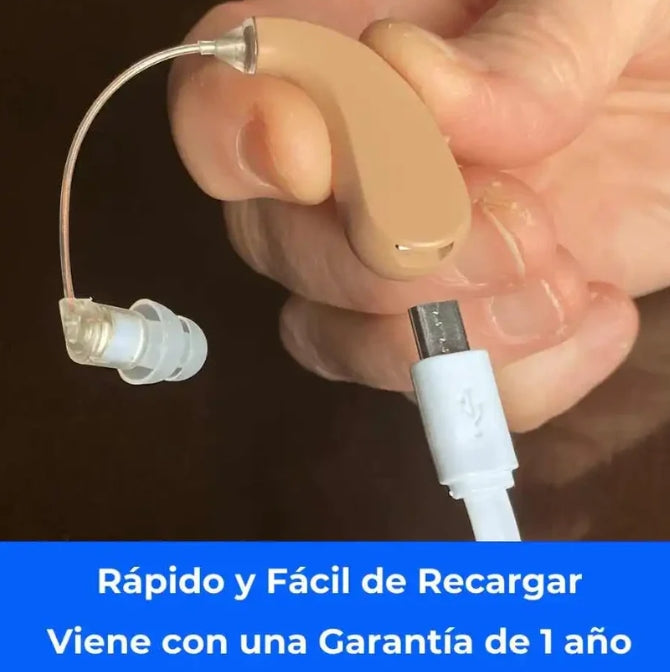 ClarityPro - Audífonos recargables (Oferta especial-COMPRA 1 Y RECIBE OTRO GRATIS)