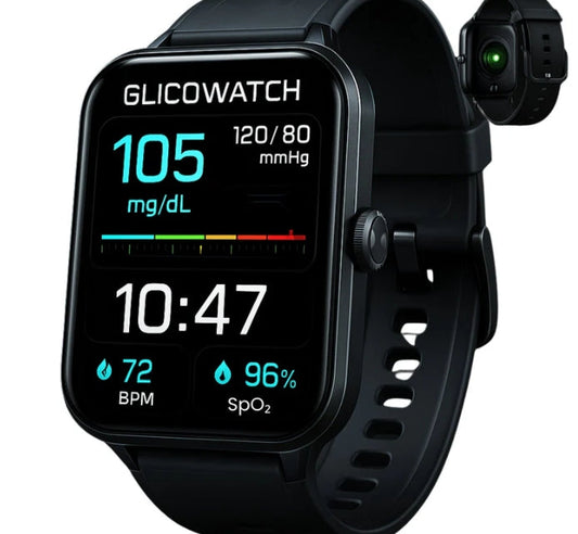 GlicoWatch Pro: el primer reloj inteligente con sensores láser de precisión