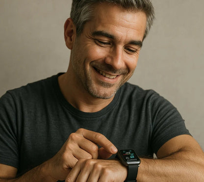 GlicoWatch Pro: el primer reloj inteligente con sensores láser de precisión