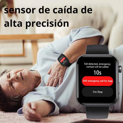 Medidor de glucosa en sangre multifuncional  GLUCOMEDIC + Reloj Monitorizador - COMPRA 1 Y RECIBE OTRO GRATIS